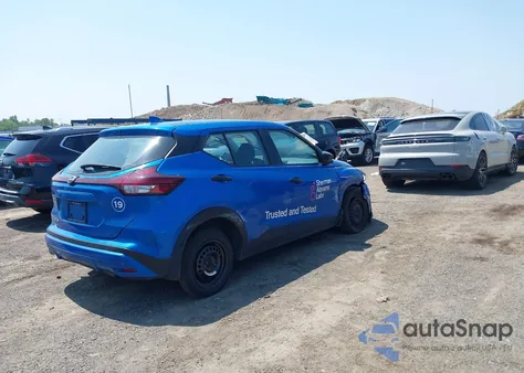 2023 Nissan Kicks S Xtronic Cvt z USA, uszkodzony, nr VIN 3N1CP5BV4PL568136